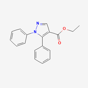 ethyl 1,5-diphenyl-1H-pyrazole-4-carboxylate