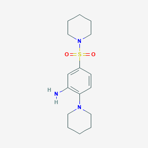 5-(Piperidine-1-sulfonyl)-2-piperidin-1-yl-phenylamine