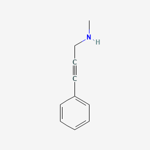 N-methyl-3-phenylprop-2-yn-1-amine