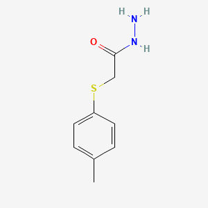 molecular formula C9H12N2OS B1622511 2-[(4-Methylphenyl)sulfanyl]acetohydrazide CAS No. 14776-65-9