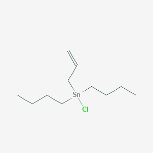 molecular formula C11H23ClSn B1622514 ALLYLDIBUTYLTIN CHLORIDE CAS No. 64549-05-9