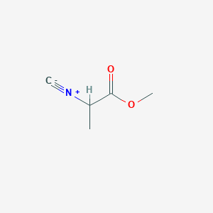 molecular formula C5H7NO2 B1622519 Methyl 2-isocyanopropanoate CAS No. 33115-74-1