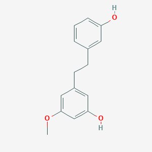 molecular formula C15H16O3 B162252 Batatasin Iii CAS No. 56684-87-8