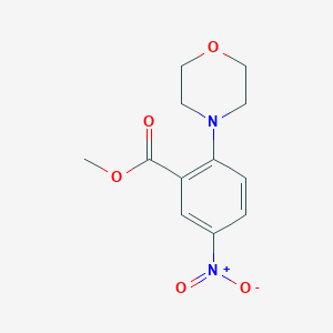 Methyl 2-morpholino-5-nitrobenzenecarboxylate
