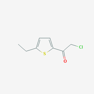 molecular formula C8H9ClOS B1622528 2-chloro-1-(5-ethylthiophen-2-yl)ethanone CAS No. 72612-03-4