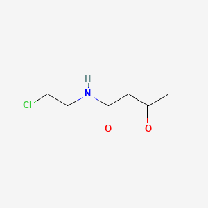 molecular formula C6H10ClNO2 B1622532 N-(2-Chloroethyl)-3-oxobutyramide CAS No. 26244-71-3