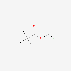 molecular formula C7H13ClO2 B1622539 1-Chloroethyl pivalate CAS No. 40258-80-8