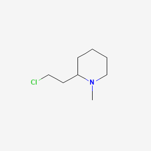 molecular formula C8H16ClN B1622540 2-(2-Chloroethyl)-1-methylpiperidine CAS No. 50846-01-0