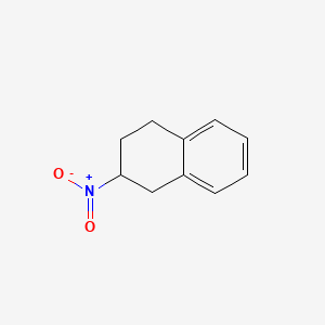 molecular formula C10H11NO2 B1622546 1,2,3,4-Tetrahydro-2-nitronaphthalene CAS No. 66619-55-4