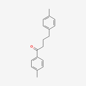 molecular formula C18H20O B1622552 4'-Methyl-4-(p-tolyl)butyrophenone CAS No. 71607-33-5