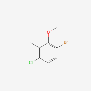 molecular formula C8H8BrClO B1622555 3-Bromo-6-chloro-2-methoxytoluene CAS No. 83803-57-0
