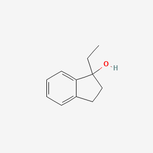 molecular formula C11H14O B1622561 Ethylindanol CAS No. 88800-93-5