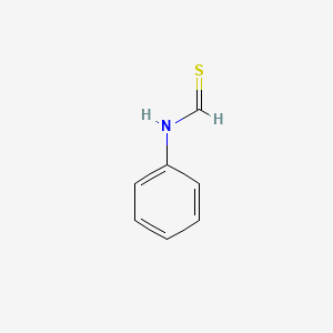 molecular formula C7H7NS B1622565 N-Phenylthioformamide CAS No. 637-51-4