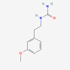 molecular formula C10H14N2O2 B1622566 Urea, (3-methoxyphenethyl)- CAS No. 69226-63-7