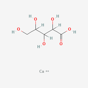 molecular formula C5H10CaO6 B1622583 Calcium di-L-arabinonate CAS No. 5346-83-8