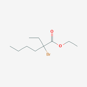 molecular formula C10H19BrO2 B1622597 Ethyl 2-bromo-2-ethylhexanoate CAS No. 96980-67-5
