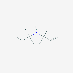 molecular formula C10H21N B1622611 N-tert-Amyl-1,1-dimethylallylamine CAS No. 2978-45-2