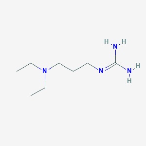 molecular formula C8H20N4 B1622615 N-(3-Diethylamino-propyl)-guanidine CAS No. 45017-94-5