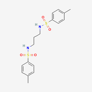 molecular formula C17H22N2O4S2 B1622616 4-methyl-N-[3-[(4-methylphenyl)sulfonylamino]propyl]benzenesulfonamide CAS No. 53364-99-1
