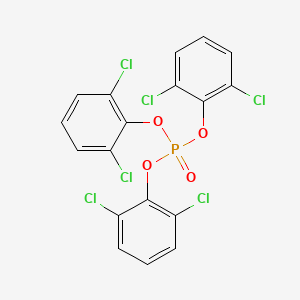 molecular formula C18H9Cl6O4P B1622627 Tris(2,6-dichlorophenyl) phosphate CAS No. 75431-49-1