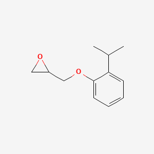 molecular formula C12H16O2 B1622630 2-[(2-Isopropylphenoxy)methyl]oxirane CAS No. 5904-89-2