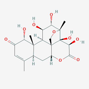 molecular formula C20H26O9 B162267 Yadanziolide C 