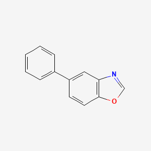 molecular formula C13H9NO B1622685 5-Phenylbenzo[d]oxazole CAS No. 201415-38-5