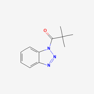 molecular formula C11H13N3O B1622687 1-(2,2,2-Trimethylacetyl)-1H-benzotriazole CAS No. 26179-83-9