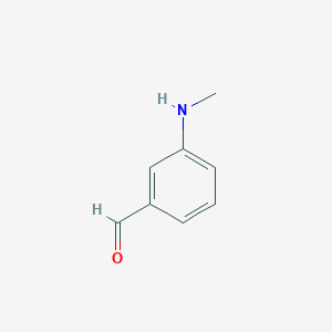 molecular formula C8H9NO B1622705 3-(Methylamino)benzaldehyde CAS No. 339062-76-9