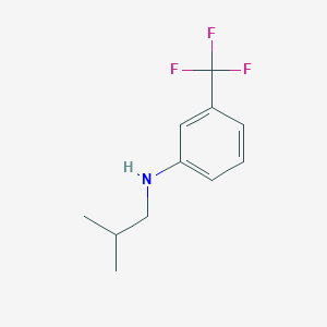 Isobutyl-(3-trifluoromethyl-phenyl)-amine