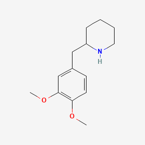 molecular formula C14H21NO2 B1622724 2-(3,4-Dimethoxy-benzyl)-piperidine CAS No. 102458-70-8