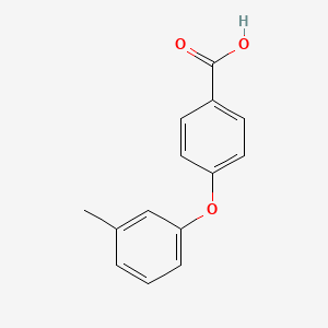 molecular formula C14H12O3 B1622726 4-(3-methylphenoxy)benzoic Acid CAS No. 62507-85-1