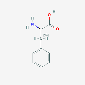 molecular formula C9H11NO2 B162273 L-Phenylalanine-3-13C CAS No. 136056-02-5