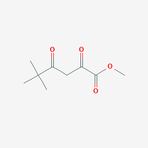 molecular formula C9H14O4 B1622753 Methyl 5,5-dimethyl-2,4-dioxohexanoate CAS No. 42957-17-5