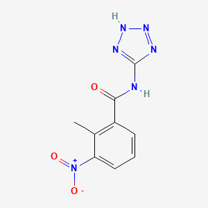 2-methyl-3-nitro-N-(2H-tetrazol-5-yl)benzamide