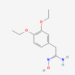 2-(3,4-Diethoxy-phenyl)-N-hydroxy-acetamidine