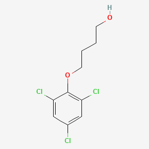 4-(2,4,6-Trichlorophenoxy)butan-1-ol