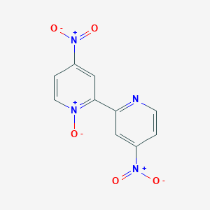 4-Nitro-2-(4-nitropyridin-2-yl)-1-oxidopyridin-1-ium