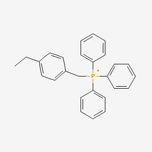 (4-Ethylphenyl)methyl-triphenylphosphanium