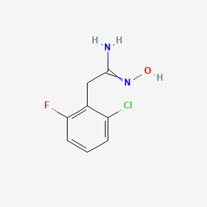 (2-Chloro-6-fluorophenyl)acetamidoxime