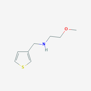 molecular formula C8H13NOS B1622782 (2-Methoxy-ethyl)-thiophen-3-ylmethyl-amine CAS No. 883545-46-8