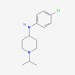 N-(4-Chlorophenyl)-1-isopropylpiperidin-4-amine