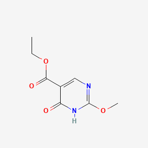 molecular formula C8H10N2O4 B1622813 Ethyl 2-methoxy-6-oxo-1,6-dihydropyrimidine-5-carboxylate CAS No. 65407-49-0