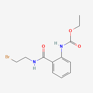 Ethyl (2-((2-bromoethyl)aminocarbonyl)phenyl)carbamate