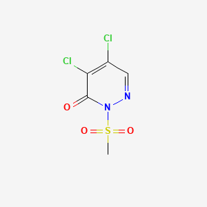 4,5-Dichloro-2-(methylsulfonyl)-3(2H)-pyridazinone