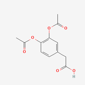 molecular formula C12H12O6 B1622826 3,4-Diacetoxyphenylacetic acid CAS No. 85621-43-8