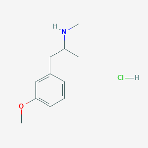 N,alpha-Dimethyl-m-methoxyphenethylamine hydrochloride
