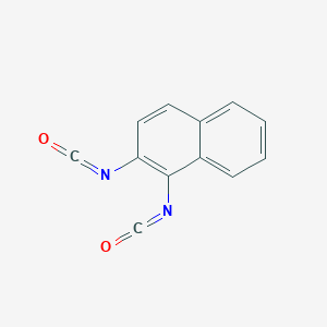 molecular formula C12H6O2N2<br>C10H6(NCO)2<br>C12H6N2O2 B1622835 Naphthalene diisocyanate CAS No. 25551-28-4