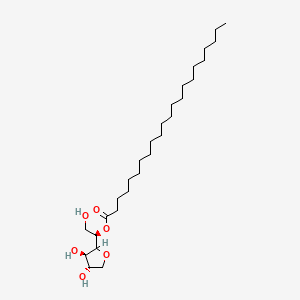 molecular formula C28H54O6 B1622836 Sorbitan, monodocosanoate CAS No. 62568-11-0