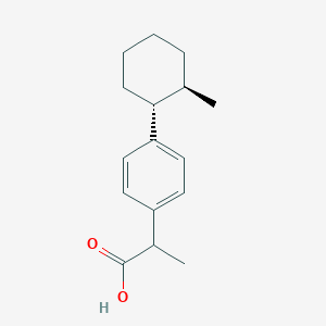 molecular formula C16H22O2 B1622843 Mexoprofen CAS No. 37529-08-1
